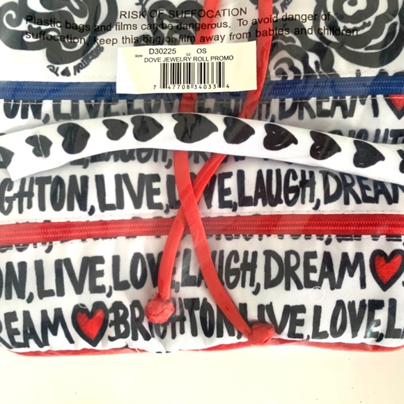 Brighton Love Doves Jewelry Roll - NWT Sealed package - Picture 5 of 6